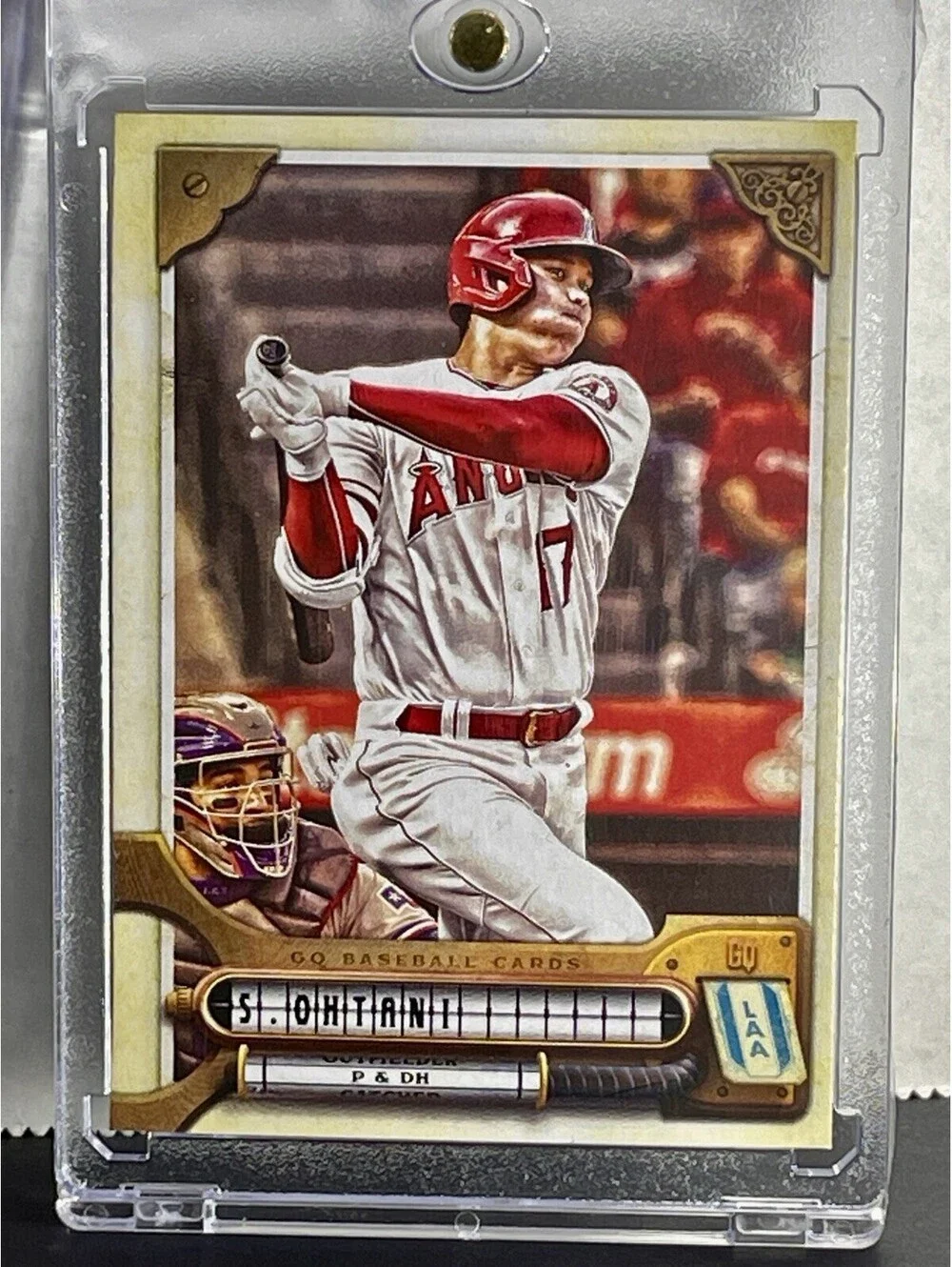 Shohei Ohtani Topps Gypsy Queen Baseball Card  W Case! Dodgers